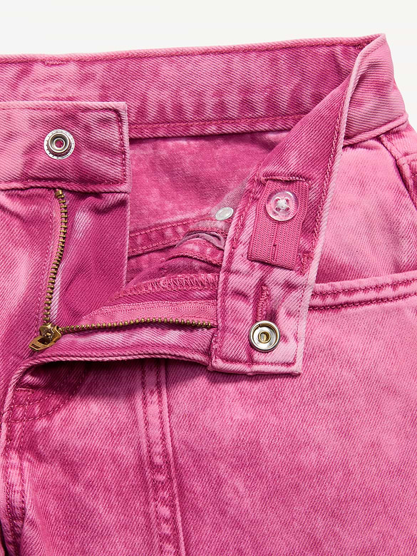 Cargo coupe très généreuse à jambe large pour fille