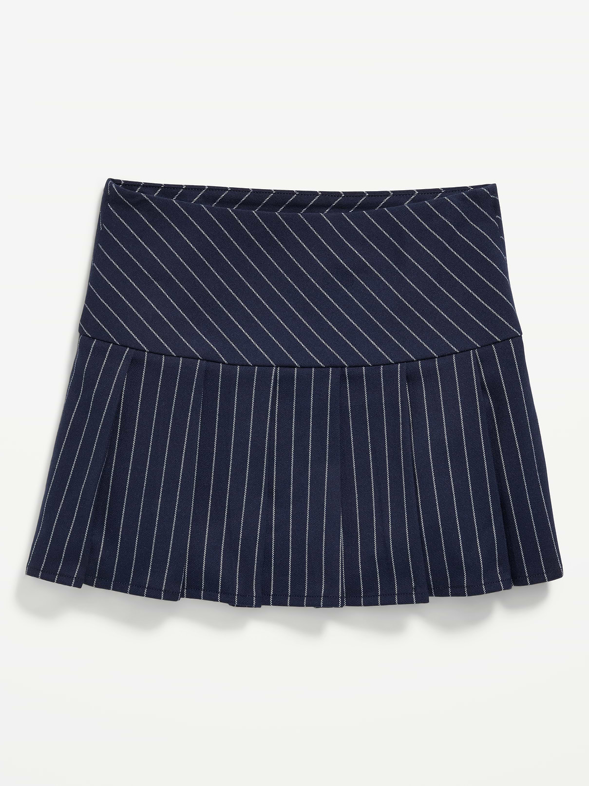 Image 4 of 4, Pleated Twill Skirt for Girls