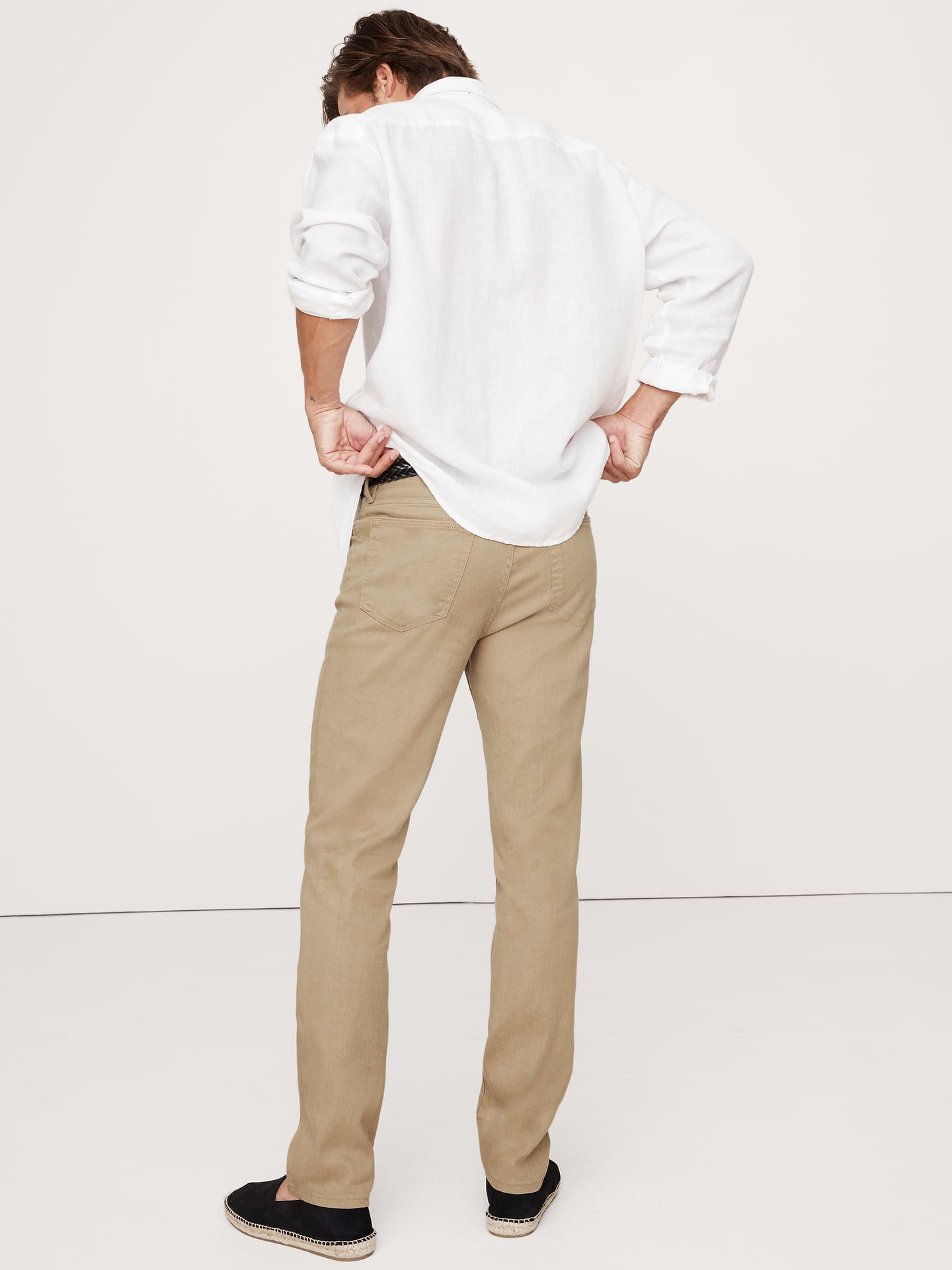 Image number 6 showing, Slim Linen-Cotton Traveler Pant