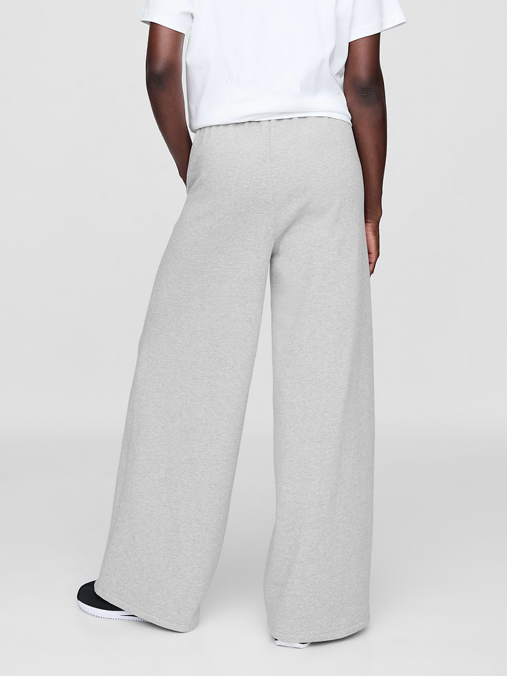 L'image numéro 4 présente Pantalon ballon à jambe large en coton ouaté VintageDoux