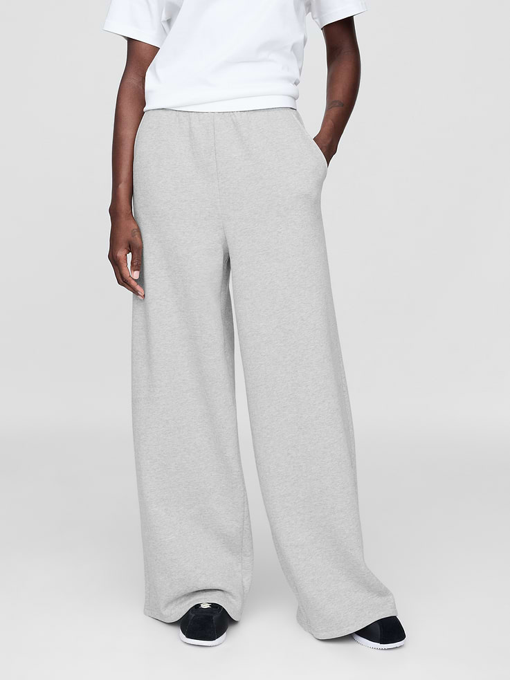 L'image numéro 2 présente Pantalon ballon à jambe large en coton ouaté VintageDoux
