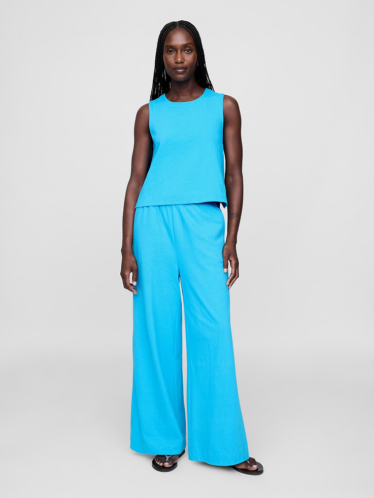 Image number 2 showing, UltraSoft Denim Shell Tank Top