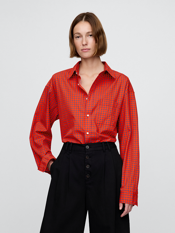Gap × DÔEN Adult Organic Cotton Poplin Big Shirt