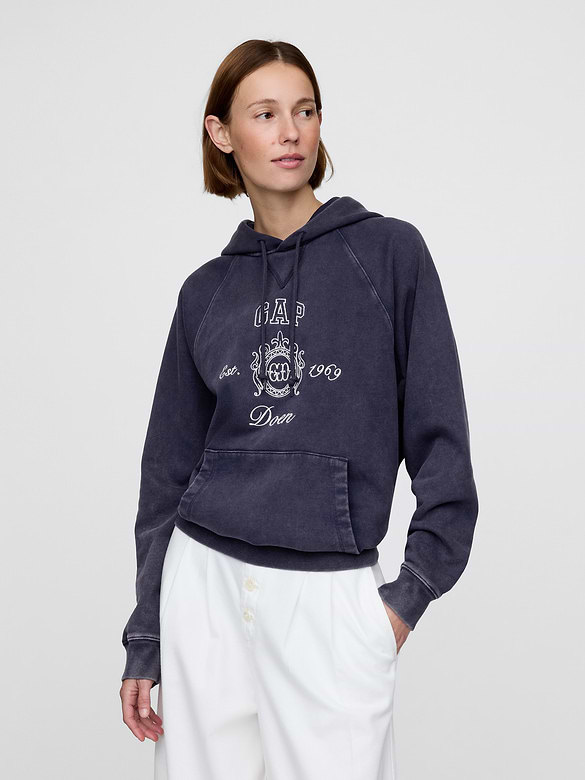 Gap × DÔEN Adult Heavyweight Raglan Logo Hoodie