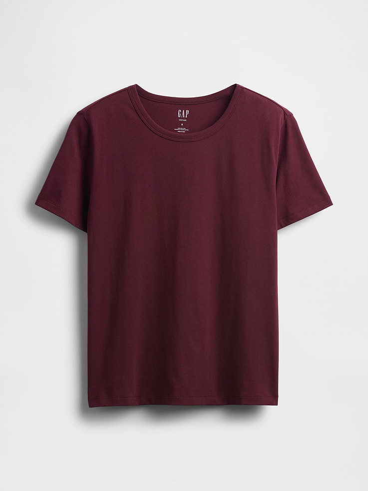 Image 4 of 4, Organic Cotton VintageSoft T-Shirt