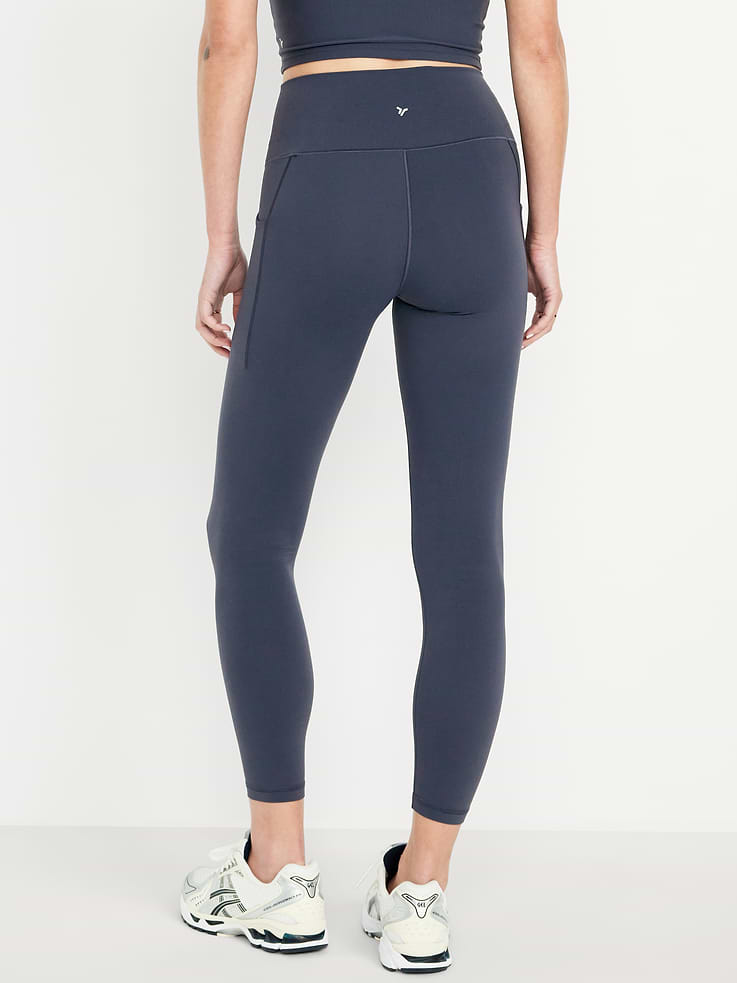 Image number 2 showing, High-Waisted StudioSmooth 7/8 Pocket Leggings