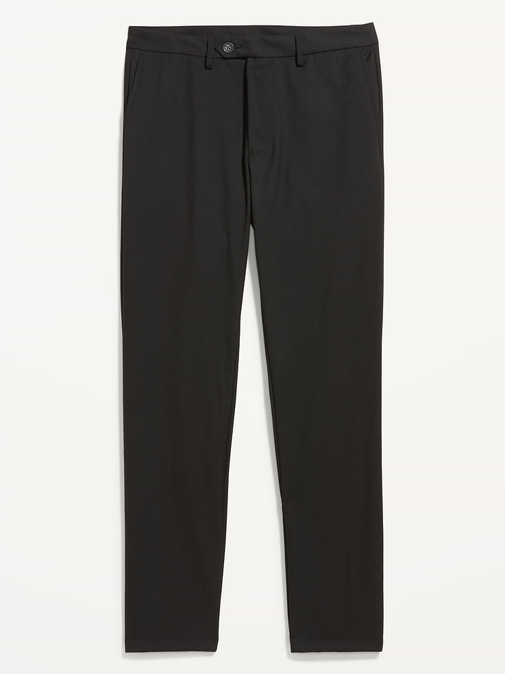 Image number 4 showing, 90's Straight-Fit Twill Dress Pants