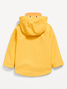 Image number 3 showing, Water-Resistant Unisex Critter Hooded Jacket for Toddler