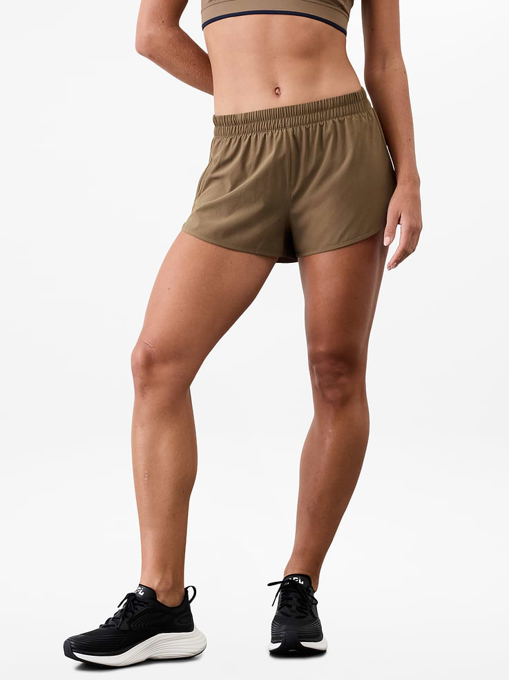Image number 2 showing, Speedwork Mid Rise 2 1/2" Run Short