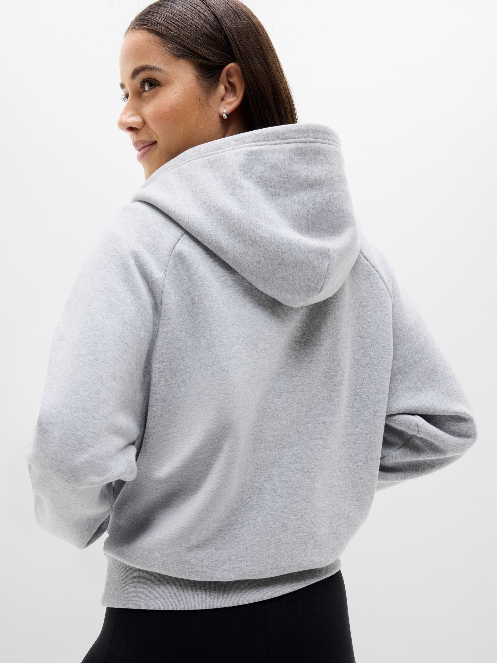 Image 3 of 5, Forever Fleece 1/2 Zip Hoodie