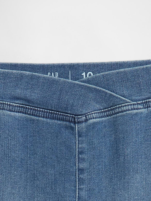 Kids High Rise Crossover Flare Jeans