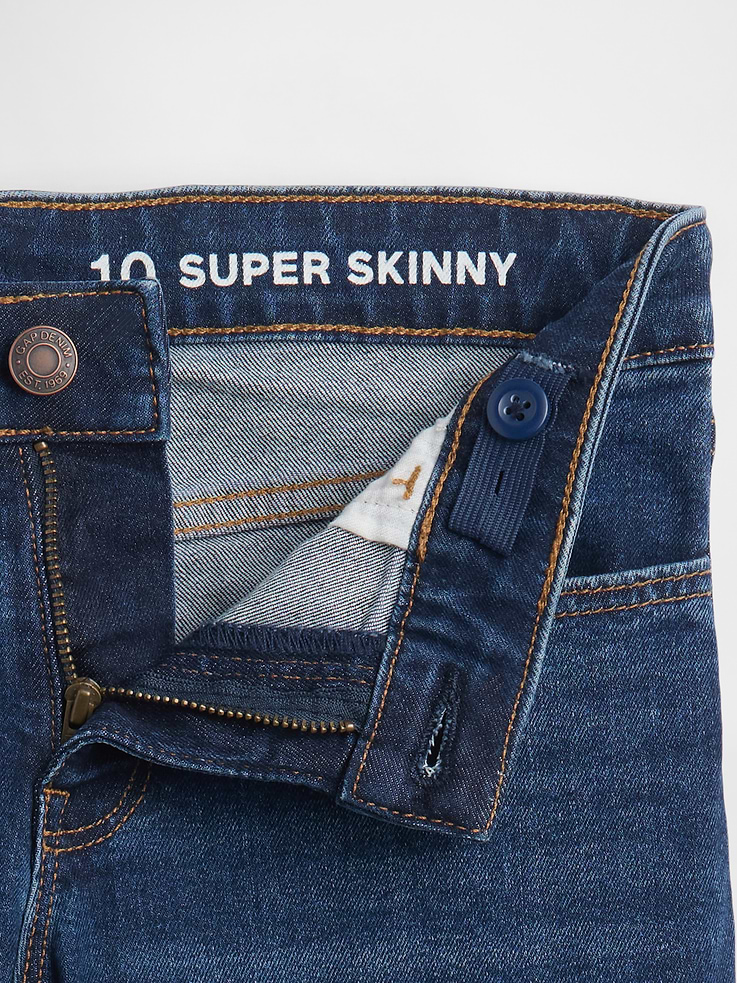 Image number 4 showing, Kids Mid Rise Everyday Super Skinny Jeans