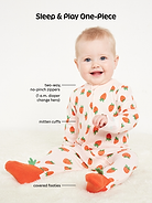 Image number 3 showing, Ribbed 2-Way-Zip Sleep & Play Footed One-Piece for Baby