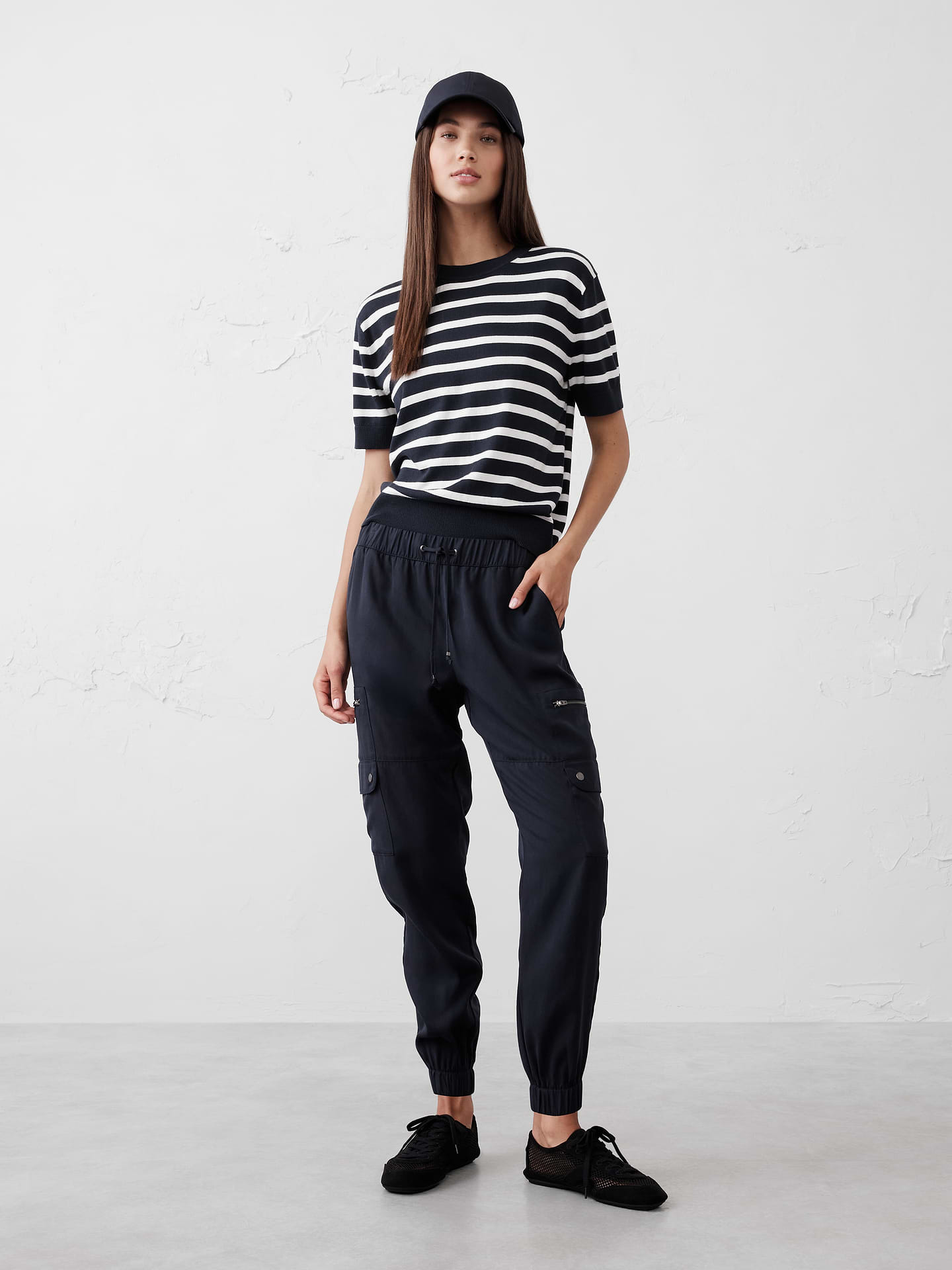 Image number 1 showing, TENCEL™ Cargo Jogger