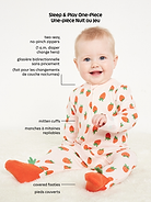 Image number 2 showing, Ribbed 2-Way-Zip Sleep & Play Footed One-Piece for Baby