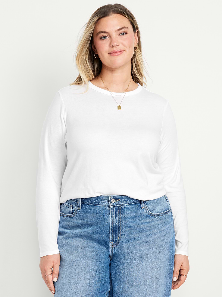 Image number 5 showing, EveryWear Long-Sleeve T-Shirt