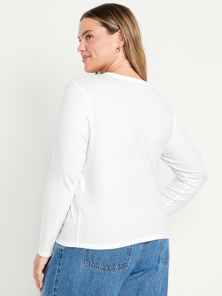 Image number 6 showing, EveryWear Long-Sleeve T-Shirt