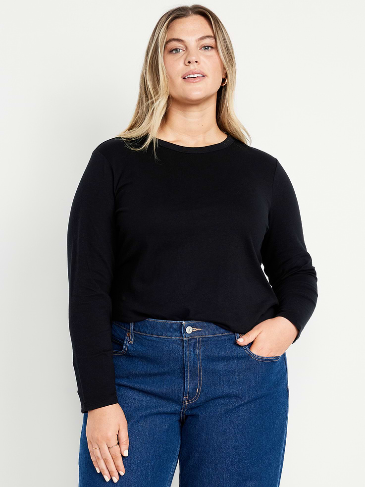 Image number 5 showing, EveryWear Long-Sleeve T-Shirt