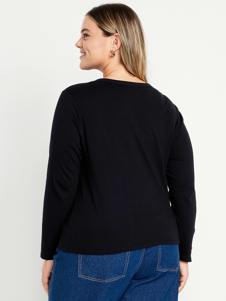 Image number 6 showing, EveryWear Long-Sleeve T-Shirt