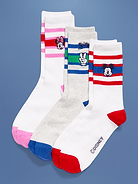 Image number 1 showing, Old Navy x Disney© 3-Pack Crew Socks