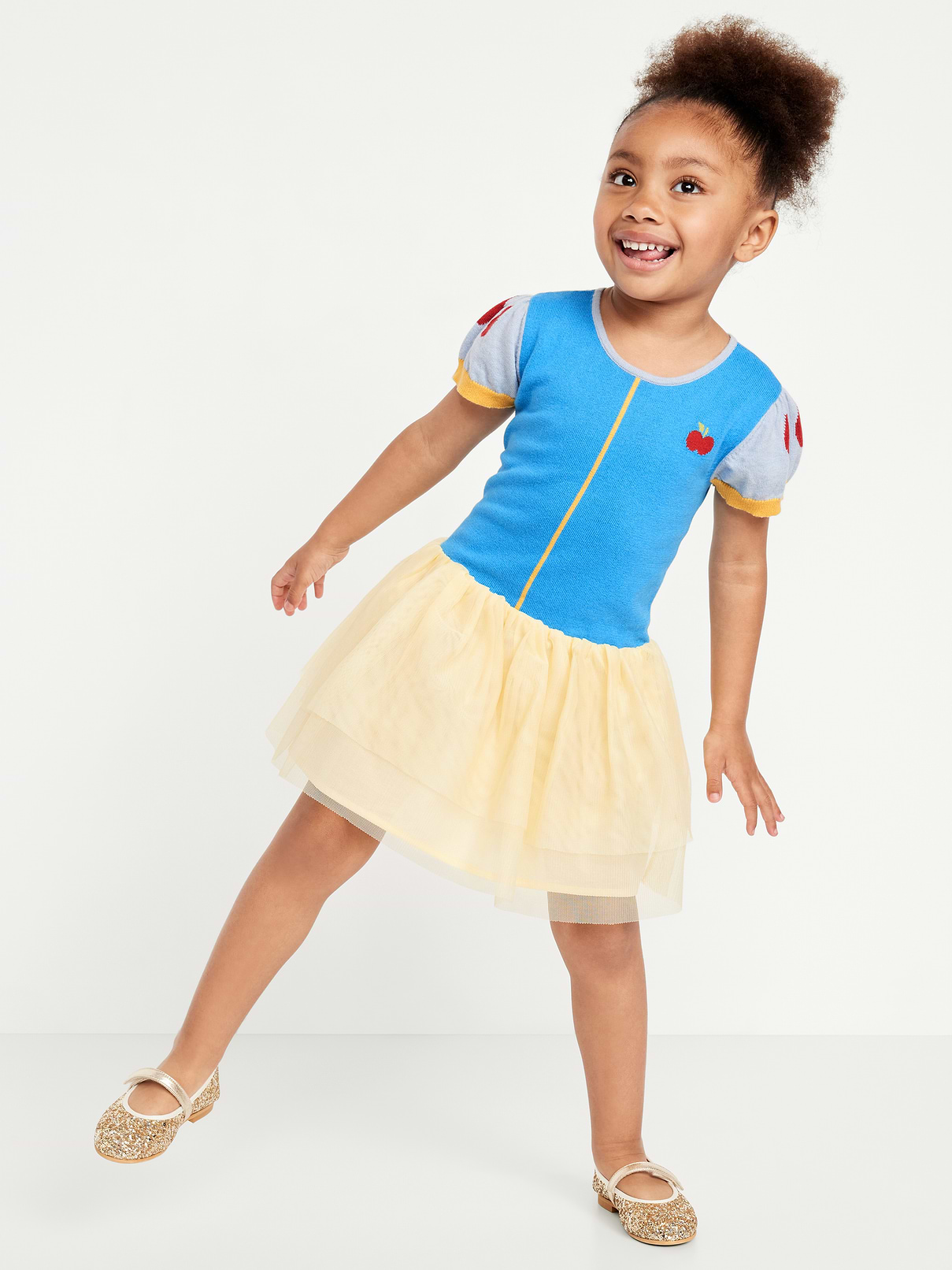 Image number 1 showing, Disney© Short-Sleeve Princess Tutu Dress for Toddler Girls