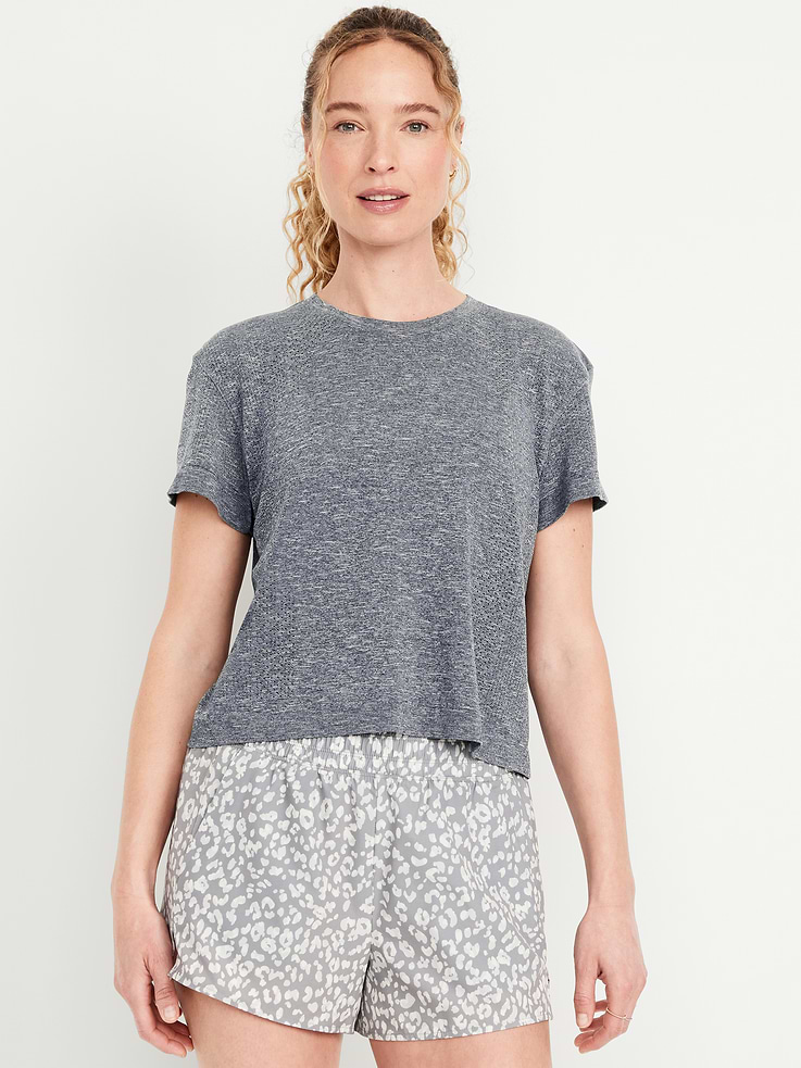 Image number 1 showing, Fluid Seamless Loose T-Shirt