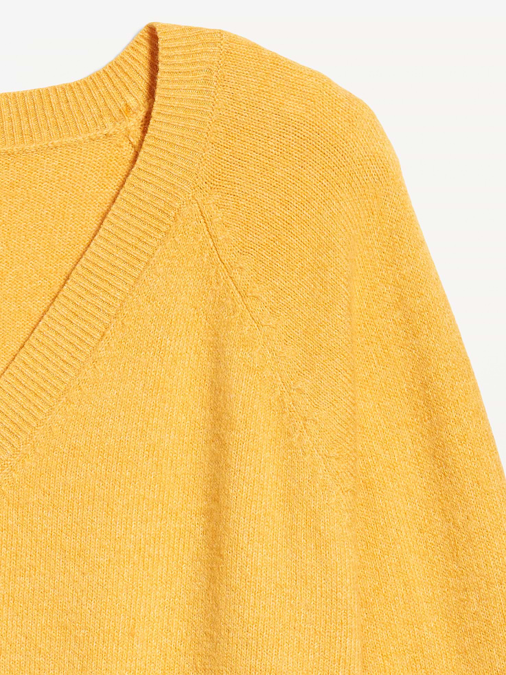 L'image numéro 4 présente Chandail ample Sosoft à col en V