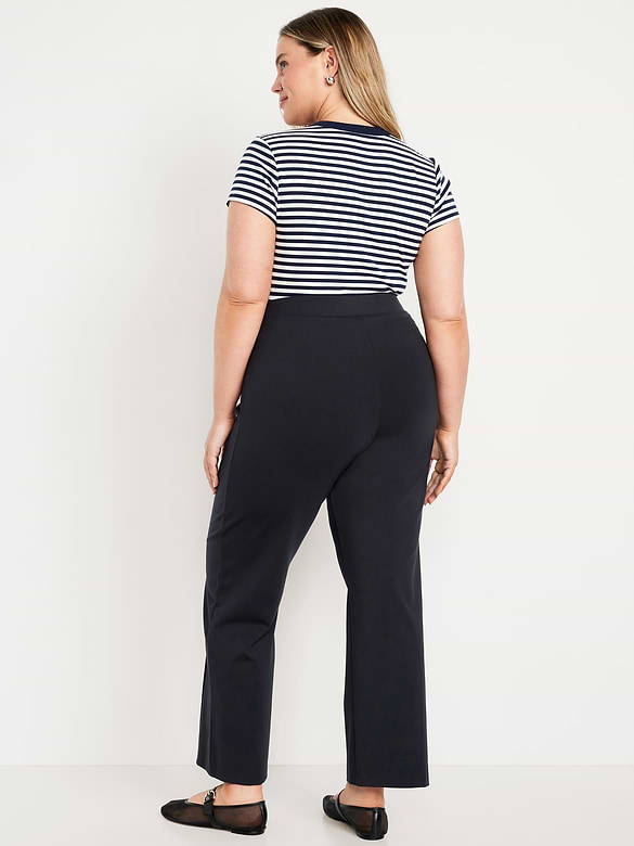 Extra High-Waisted Stevie Straight Pants