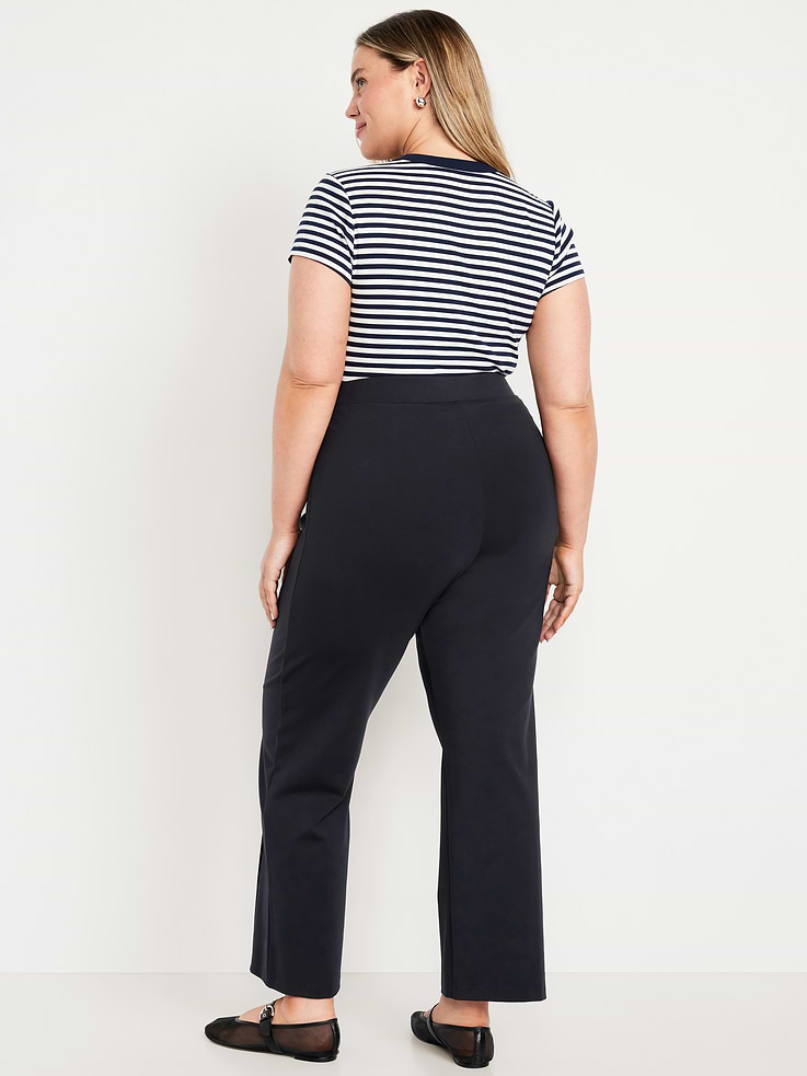 Image number 8 showing, Extra High-Waisted Stevie Straight Pants