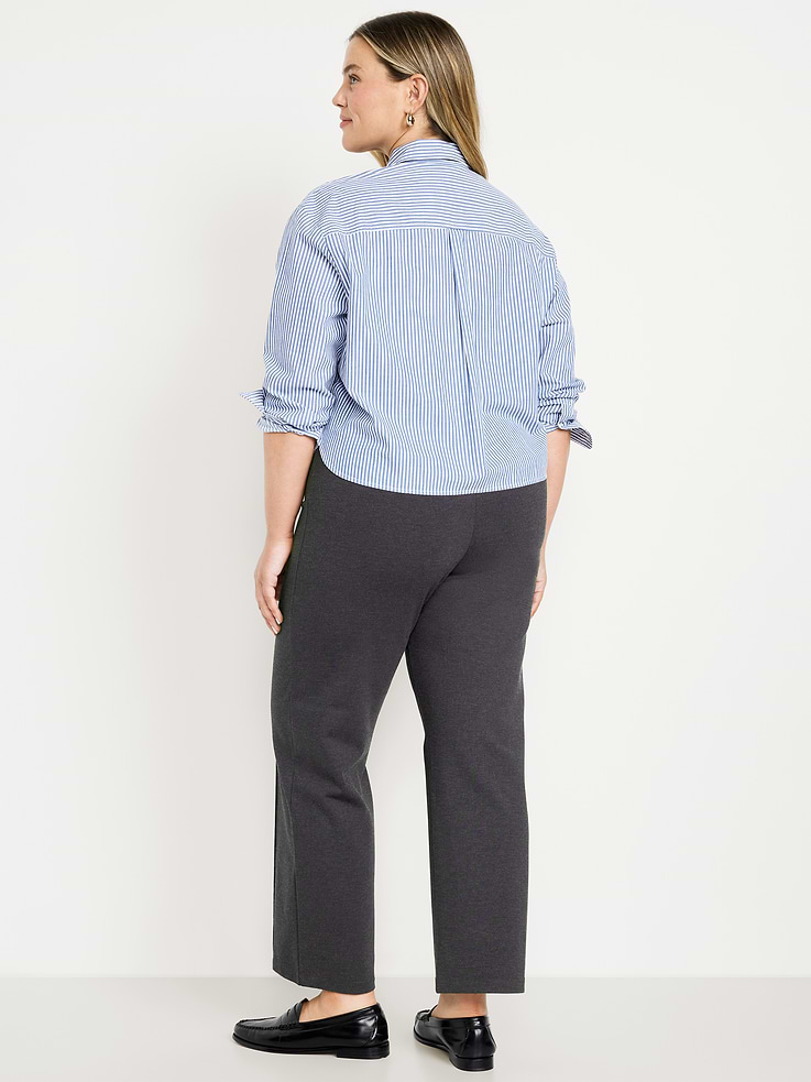 Image number 7 showing, Extra High-Waisted Stevie Straight Pants