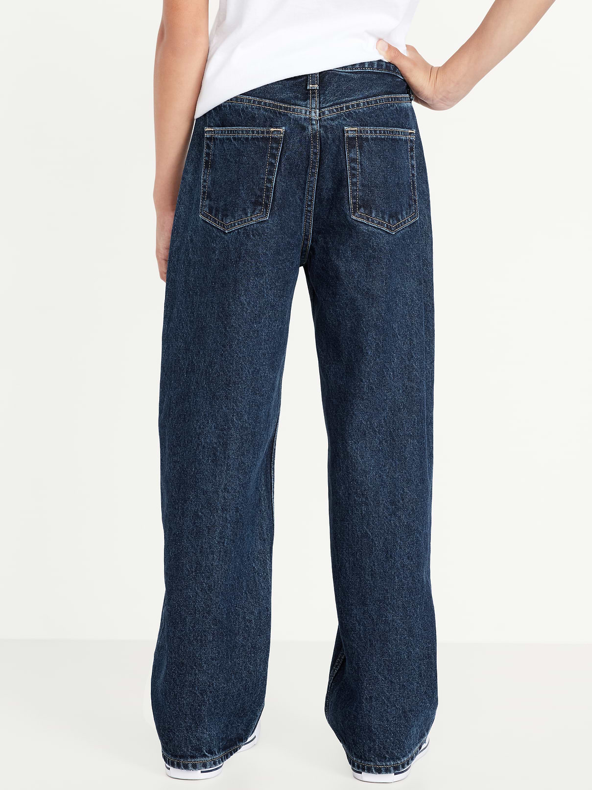 L'image numéro 2 présente Jean coupe généreuse non extensible pour Garçon