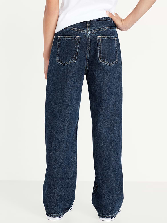 Baggy Non-Stretch Jeans for Boys