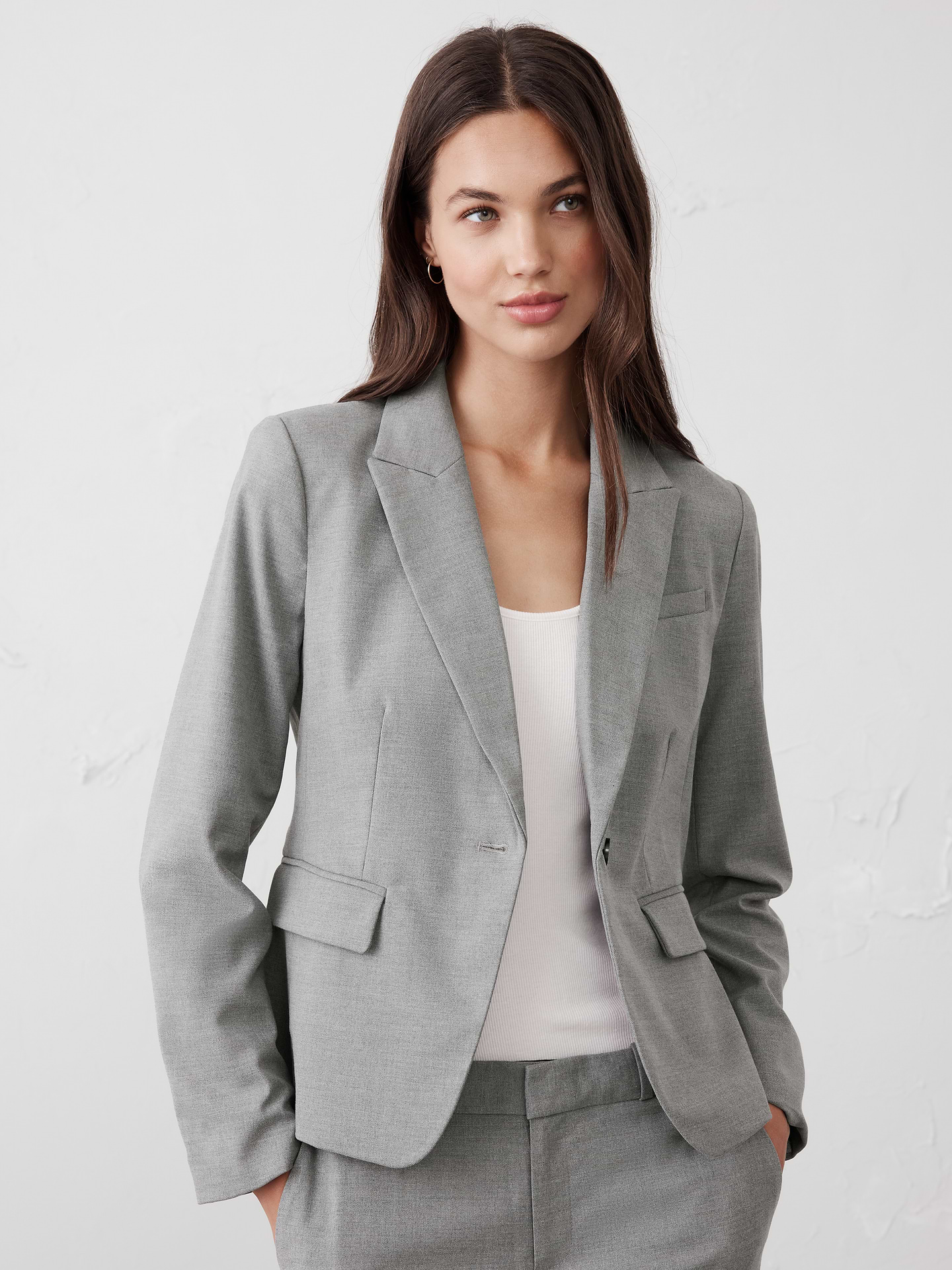 Image number 1 showing, Stretch Twill Classic Blazer
