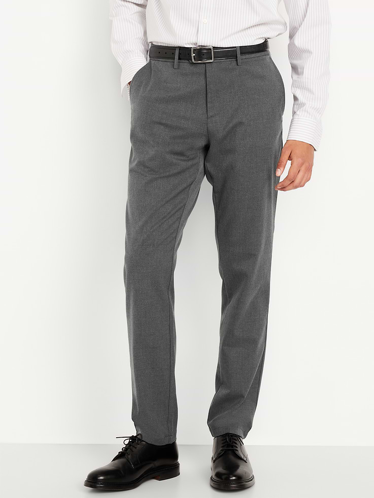 Image number 1 showing, Athletic-Fit Twill Dress Pants
