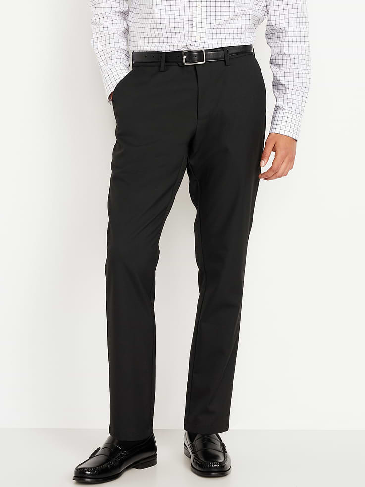 Image number 1 showing, Athletic-Fit Twill Dress Pants