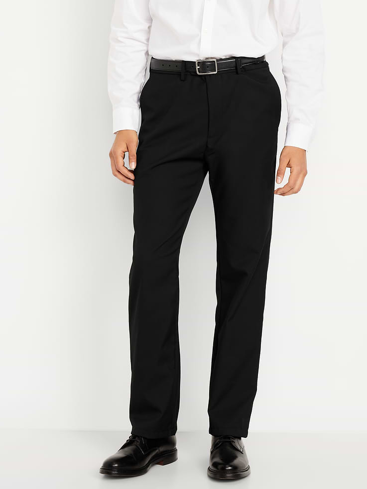 Image number 1 showing, 90's Straight-Fit Twill Dress Pants