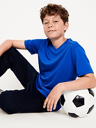 Image number 1 showing, Short-Sleeve Go-Dry Cool Performance T-Shirt for Boys