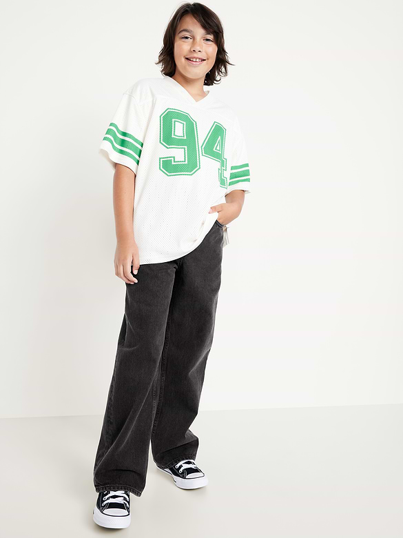Baggy Non-Stretch Jeans for Boys