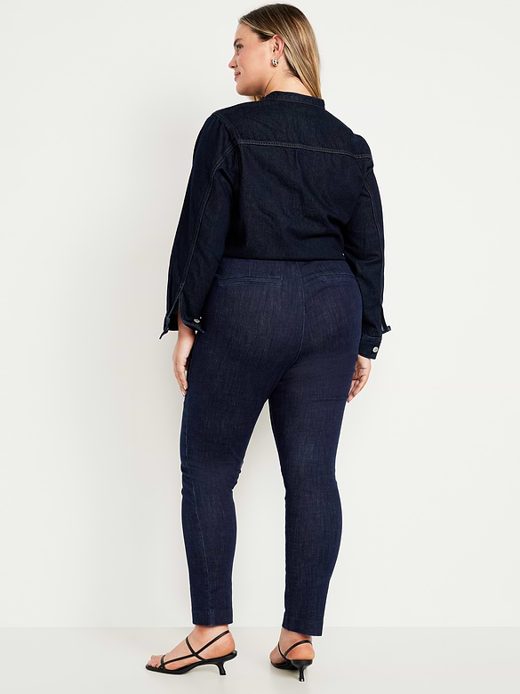 High-Waisted Pixie Skinny Ankle Pants