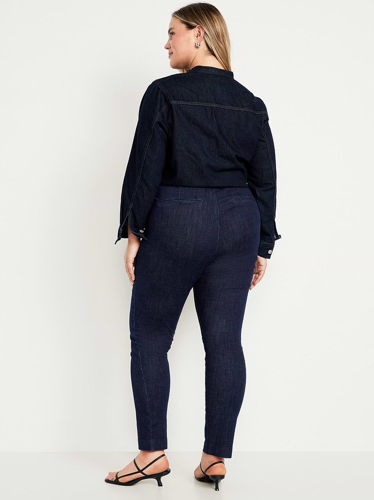 Image number 7 showing, High-Waisted Pixie Skinny Ankle Pants