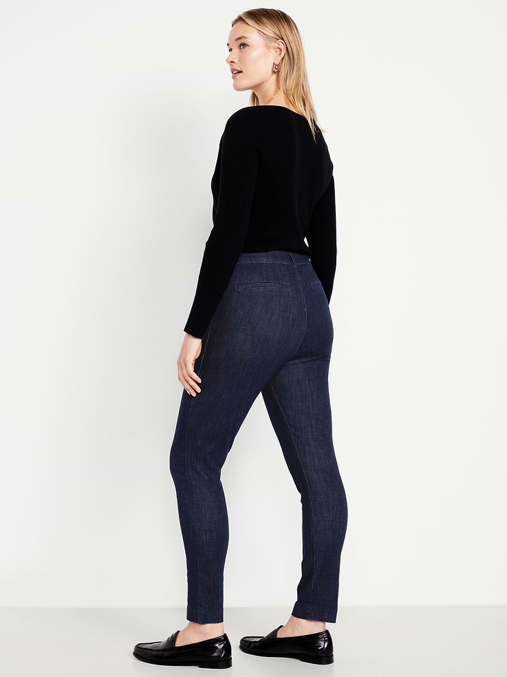 Image number 5 showing, High-Waisted Pixie Skinny Ankle Pants