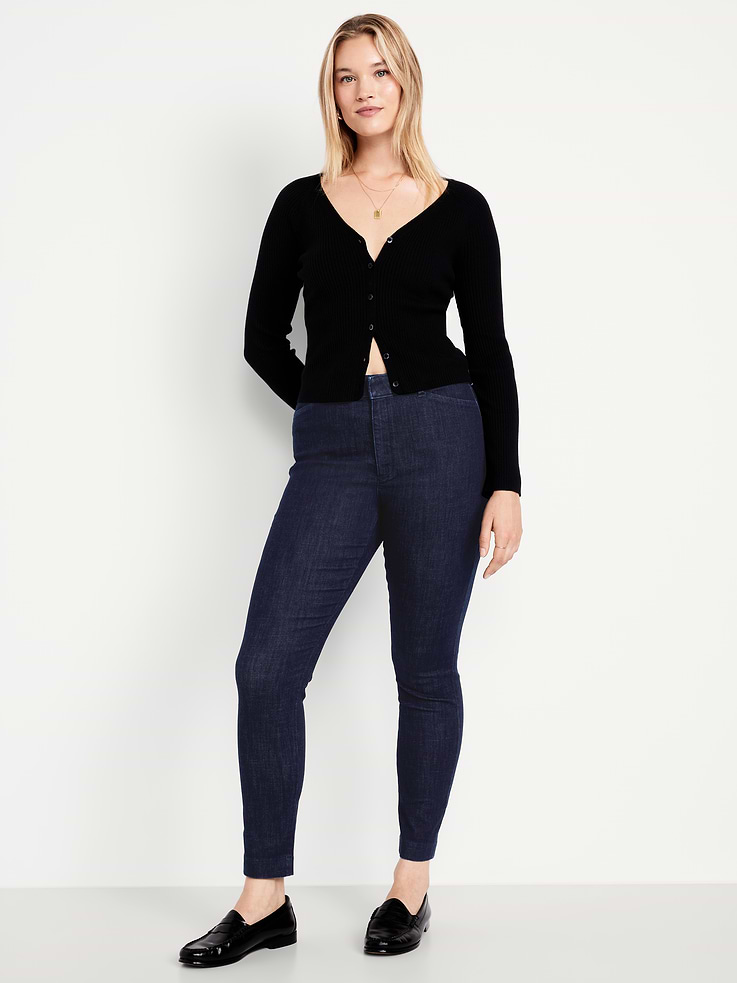 Image number 3 showing, High-Waisted Pixie Skinny Ankle Pants