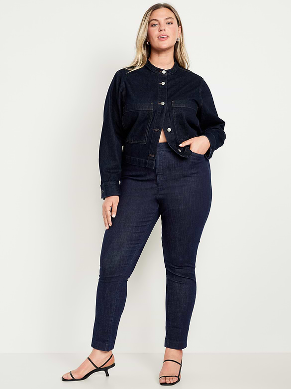 High-Waisted Pixie Skinny Ankle Pants
