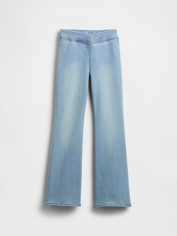 Kids High Rise Flare Jeggings