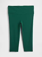 Image number 5 showing, GapFit Smooth High Rise Crop Leggings