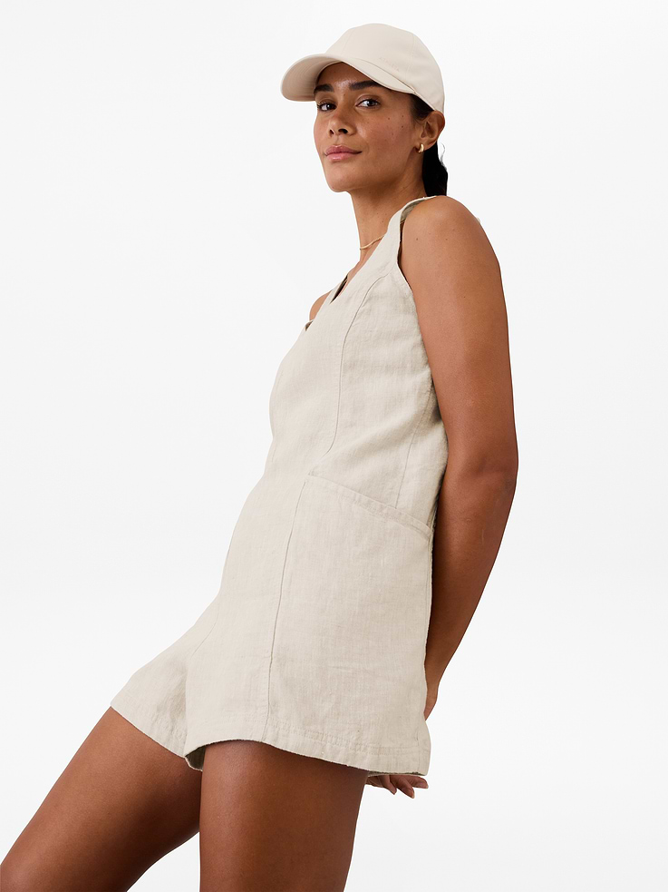 Image number 3 showing, Retreat Linen Romper