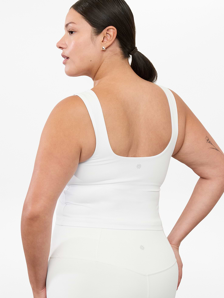 Image number 5 showing, Transcend Square Neck Crop Sports Bra D-DD