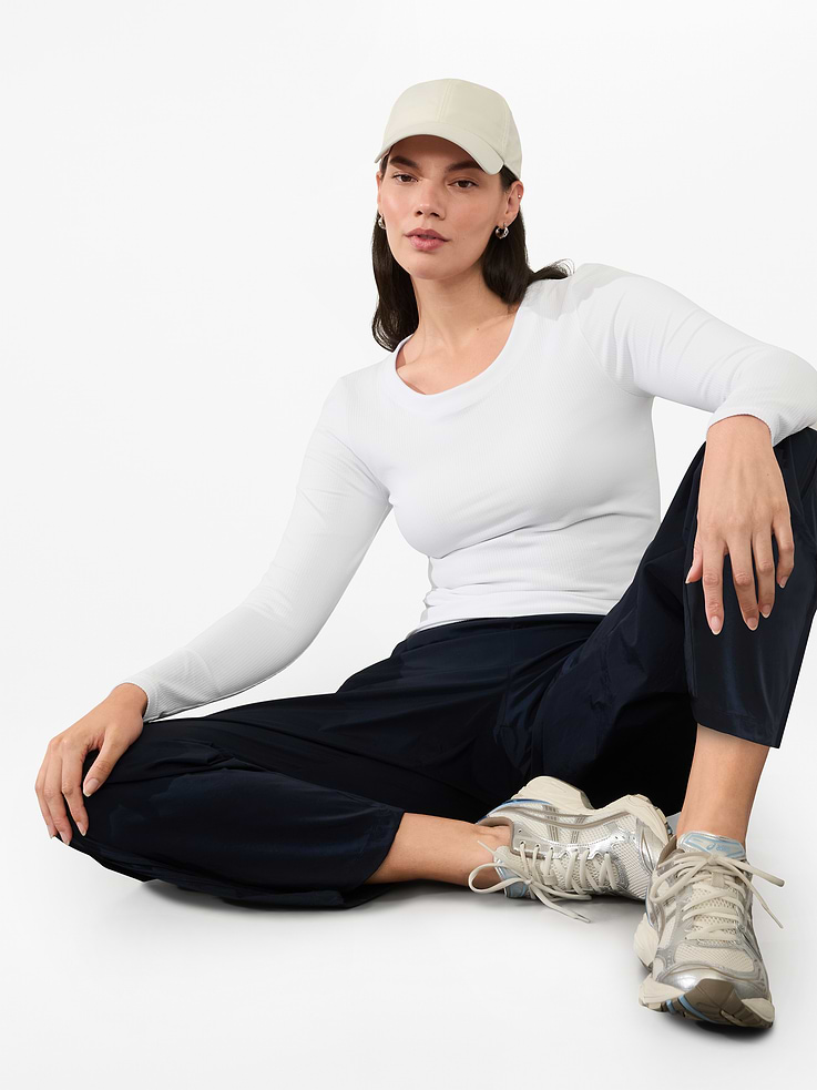 Image number 1 showing, Renew Seamless Crewneck Top