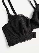 Image number 3 showing, Lace Balconette Bra
