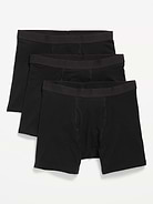 Image number 1 showing, 3-Pack Soft-Washed Boxer Briefs -- 6.25-inch inseam